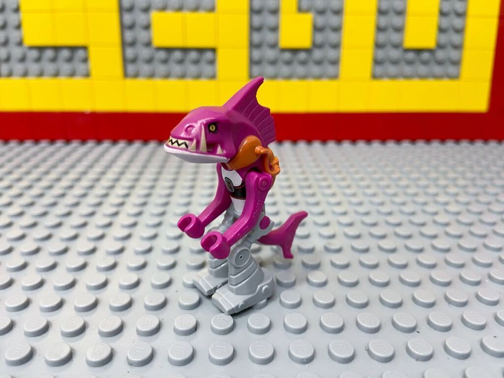 ☆ミュータントタートルズ☆ レゴ ミニフィグ 正規品 フィッシュフェイス 人形 敵 ニンジャ タートルズ 79102 C60318拍卖