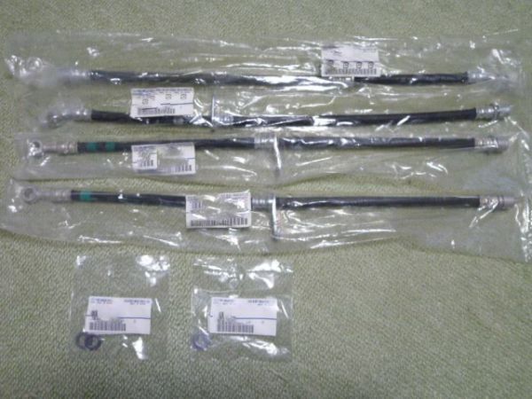 残りわずか! 【未使用 スバル 純正流用】エクシーガ YA 4POT2POT化用 ブレーキホースセット拍卖