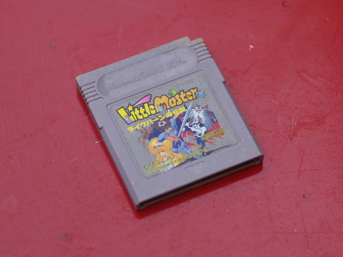 M10977 動作OK!! Little Master リトルマスター ライクバーンの伝説 徳間書店 DMG-LAJ 初代ゲームボーイ Gameboy ゆうメール180円 (0606)拍卖