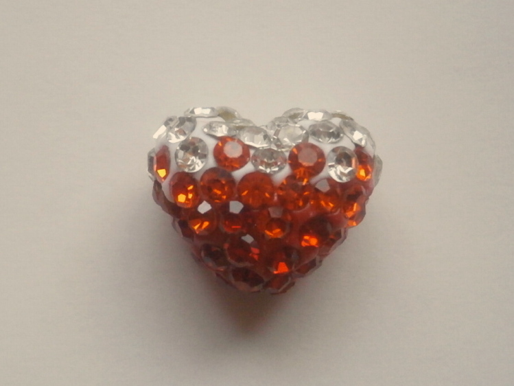 ヨーロピアンビーズ★17×14★レッド系拍卖