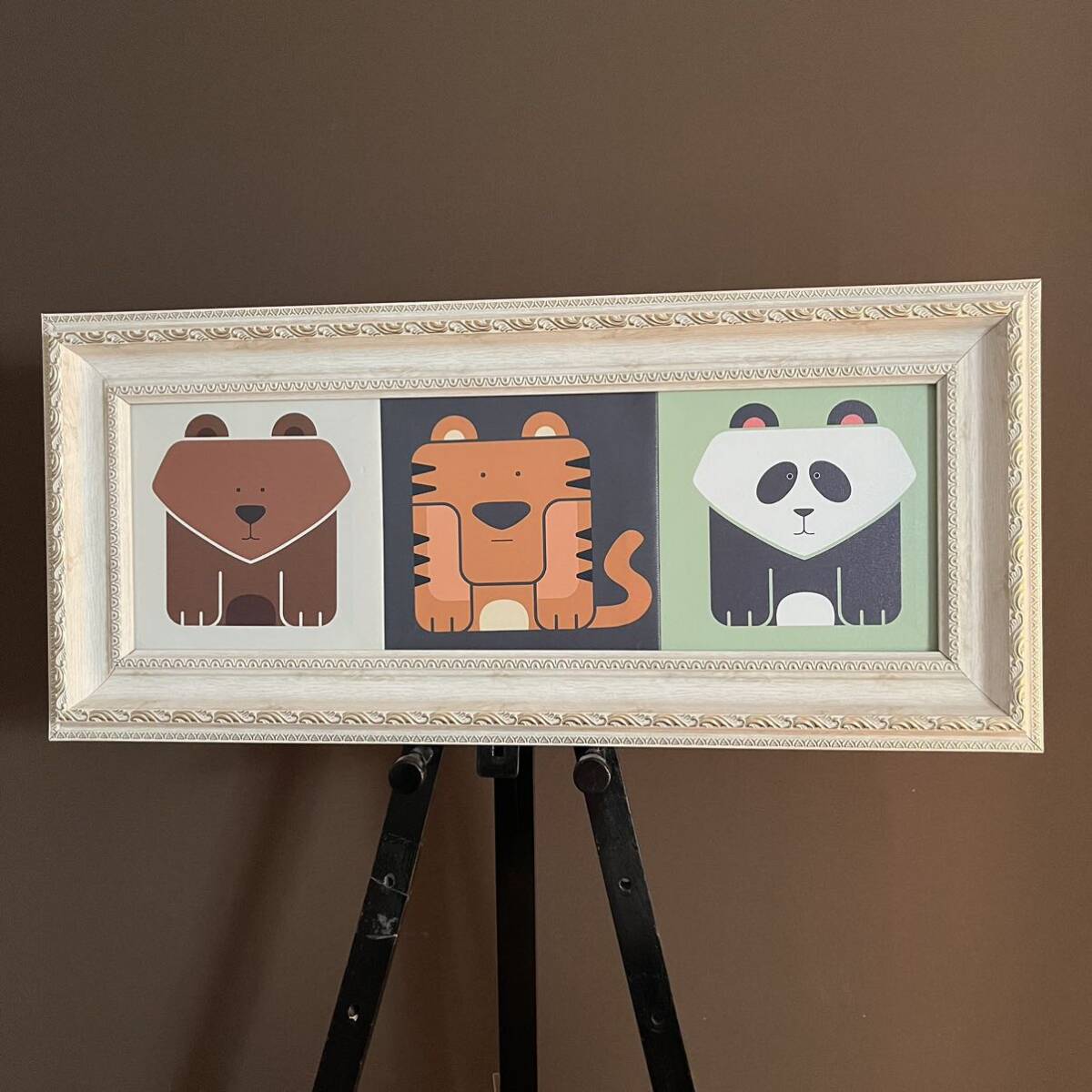 キャンバスプリントアート animals 絵画 額付き インテリア拍卖