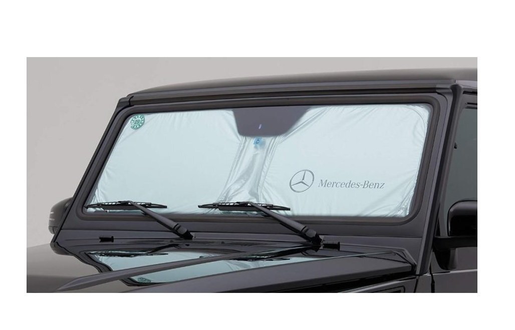 正規純正品 ベンツ W463A W464 Gクラス プレミアム サンシェード 日除け 車種専用設計 フロント スクリーン 断熱 M4636713000MM拍卖