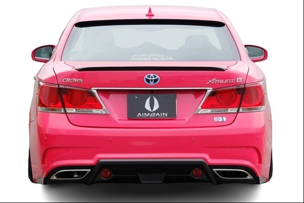 【AIMGAIN】 純VIP GT 前期 トヨタ 210 クラウン アスリート ハイブリッド AWS210 2012.12-2015.9 マフラーフィニッシャー+カッター拍卖