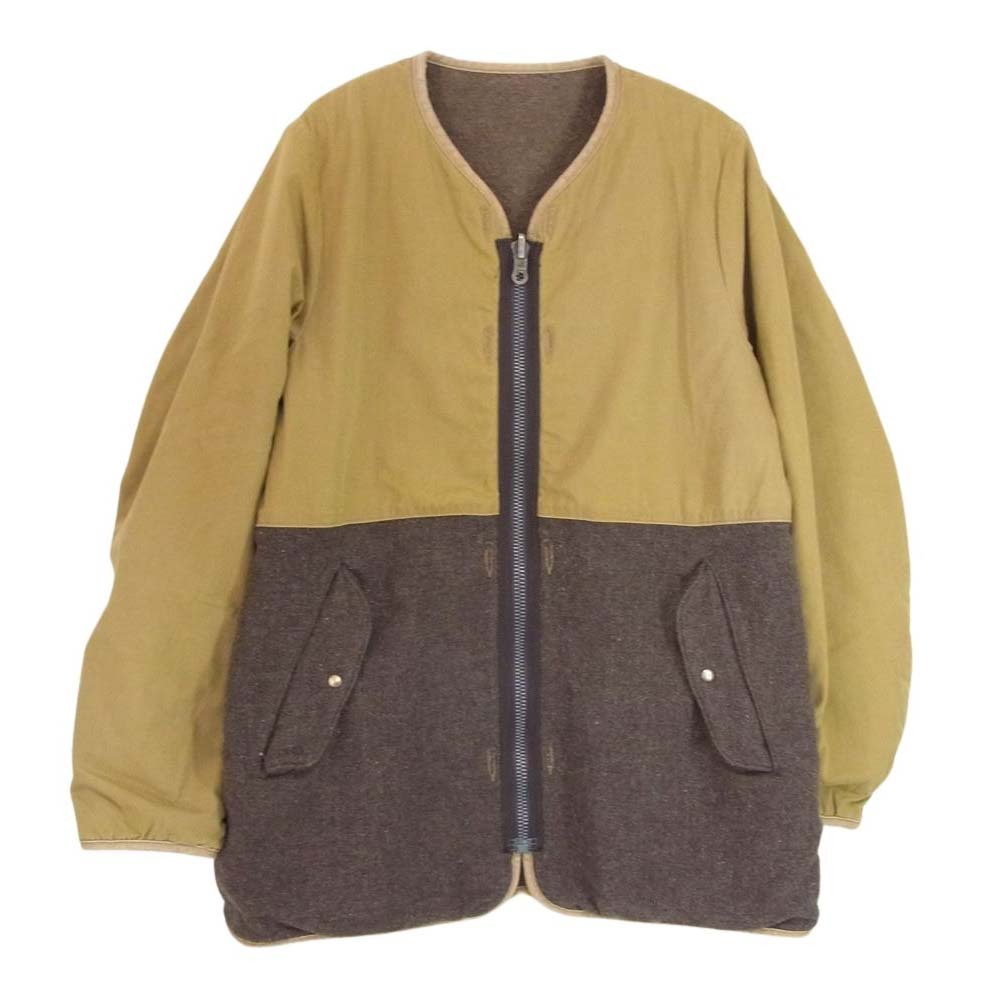 VISVIM ビズビム 17AW 0117205013030 LONGLINER JACKET ロングライナー リバーシブル ジャケット カーキ系 1【中古】拍卖