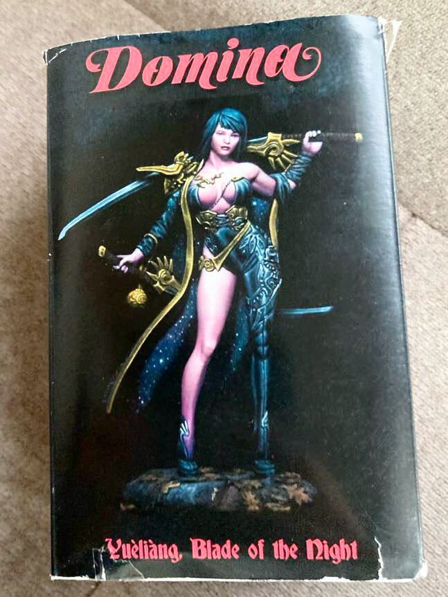 GK 夜の刃ユエリィァン/月亮(異世界ファンタジー女剣士) Domina/Kimera Models 1/24スケール/75mm レジンガレージキットガレキワンフェス拍卖