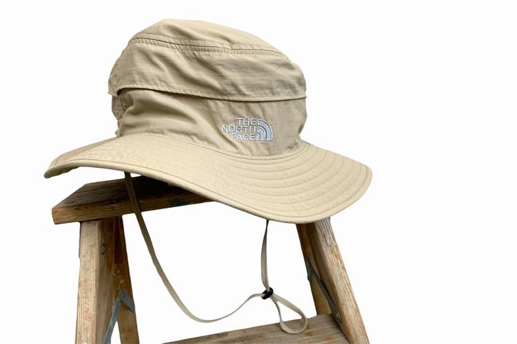 グッドスタイル2014sザノースフェイスTHE NORTH FACEナイロンハットサンハットベージュ系TNFアメカジアウトドアストリートh24682拍卖