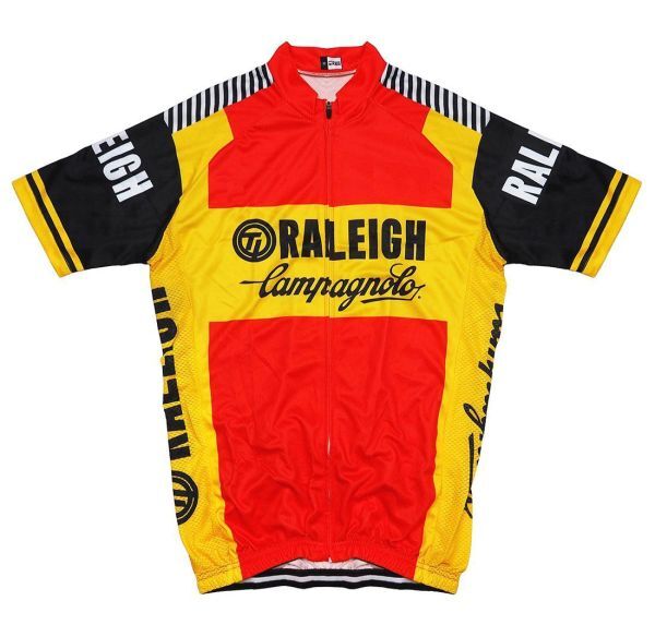 新品 サイクルジャージ XXLサイズ レトロデザイン No104 オランダ フルジップ 半袖 ウェア メンズ サイクリング スポーツ MTB ロードバイク拍卖