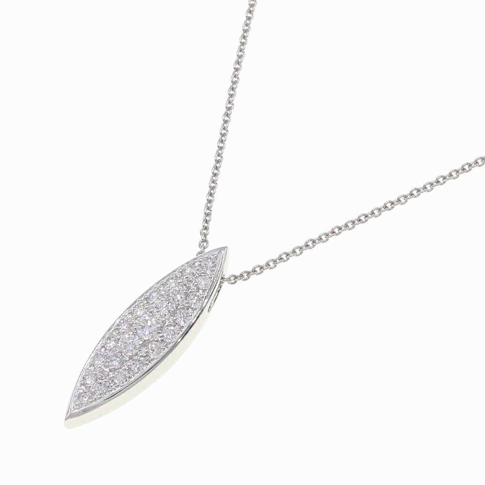 ダイヤモンド ネックレス D0.50ct Pt 850 Pt900 中古 ペンダント アクセサリー ジュエリー 宝石 レディース拍卖