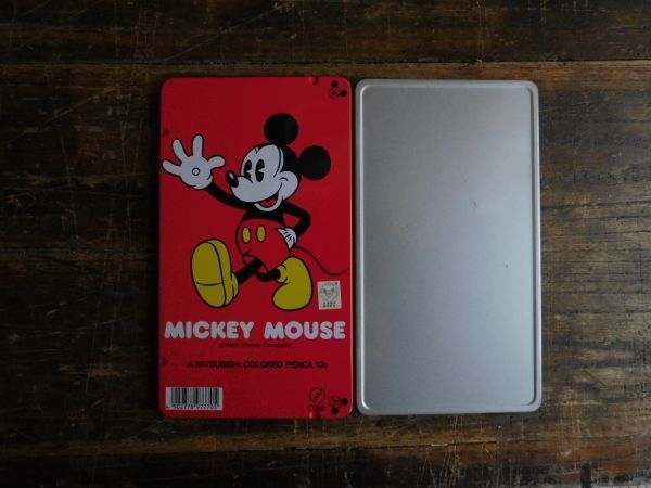 筆箱 ケース 筆記用具入れ MICKY MOUSE DISNEY 色鉛筆ケース11X9H1CM ミッキーマウス ディズニー拍卖