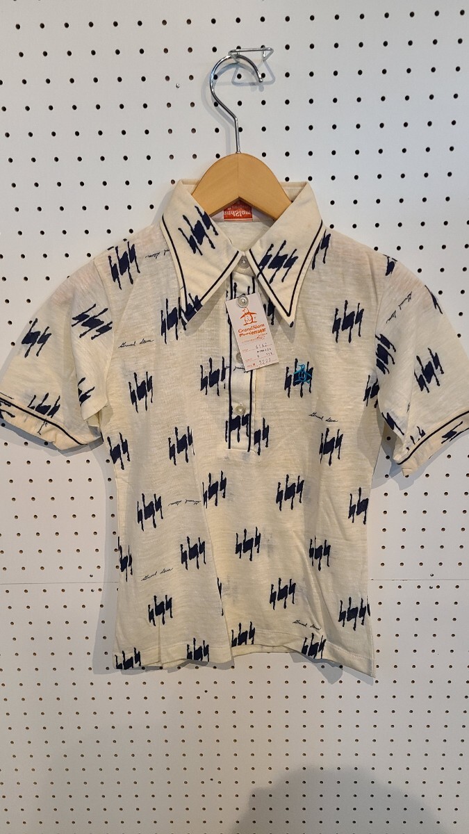 MUNSINGWEAR マンシングウェア/Grandslamグランドスラム/ ポロシャツ/ ゴルフ GOLF/半袖/S拍卖