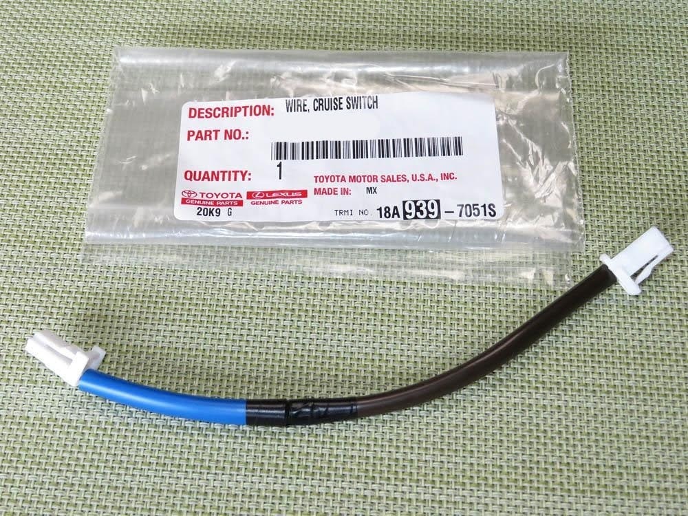 新品 トヨタ AGH30 GGH30 アルファード ヴェルファイア 純正 クルーズコントロールスイッチ ワイヤー ハーネス cruise control switch wire拍卖