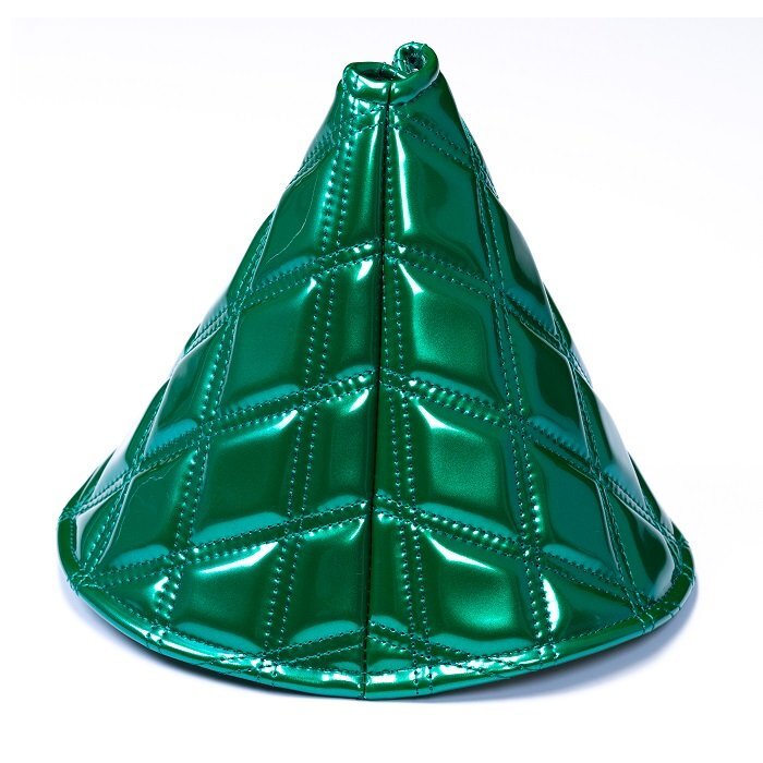 MADMAX トラック用品 真月光 シフトブーツカバー グリーン/高さ20cm デコトラ エナメル ダブルキルト【送料800円】拍卖