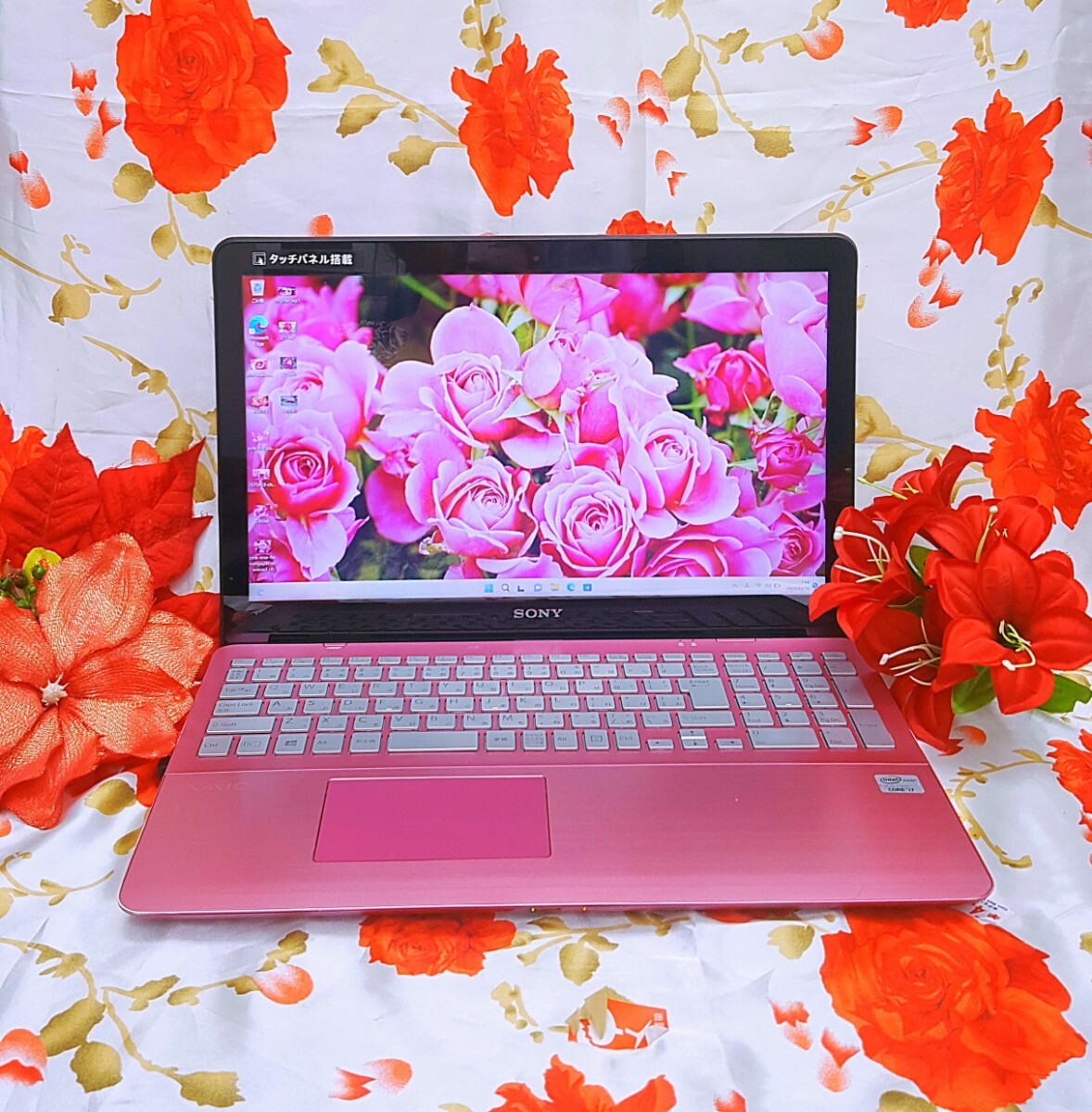 美品/薄型/タッチパネル/爆速3世代Corei7/DVD焼き/新Win11搭載/オフィス/新品マウス/便利なソフト多数拍卖