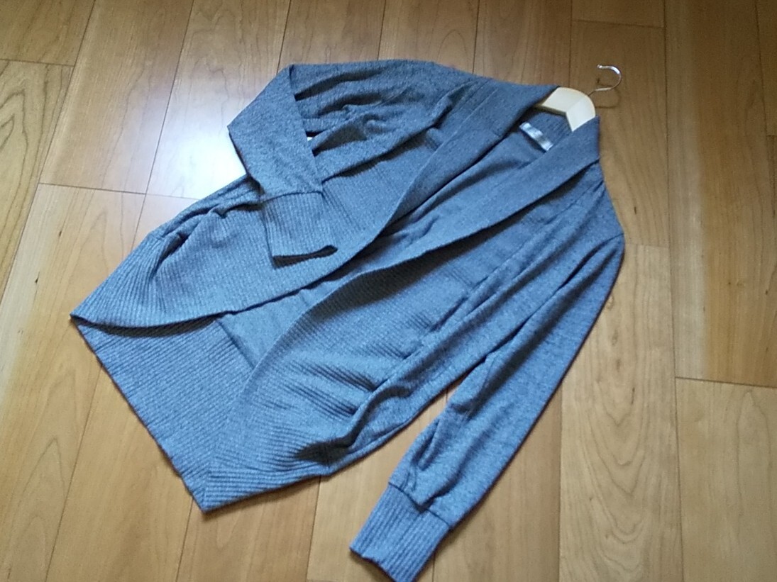 GIORDANO ジョルダーノ カーディガン ドルマンスリーブ 長袖 グレー Fサイズ 手洗可 拍卖