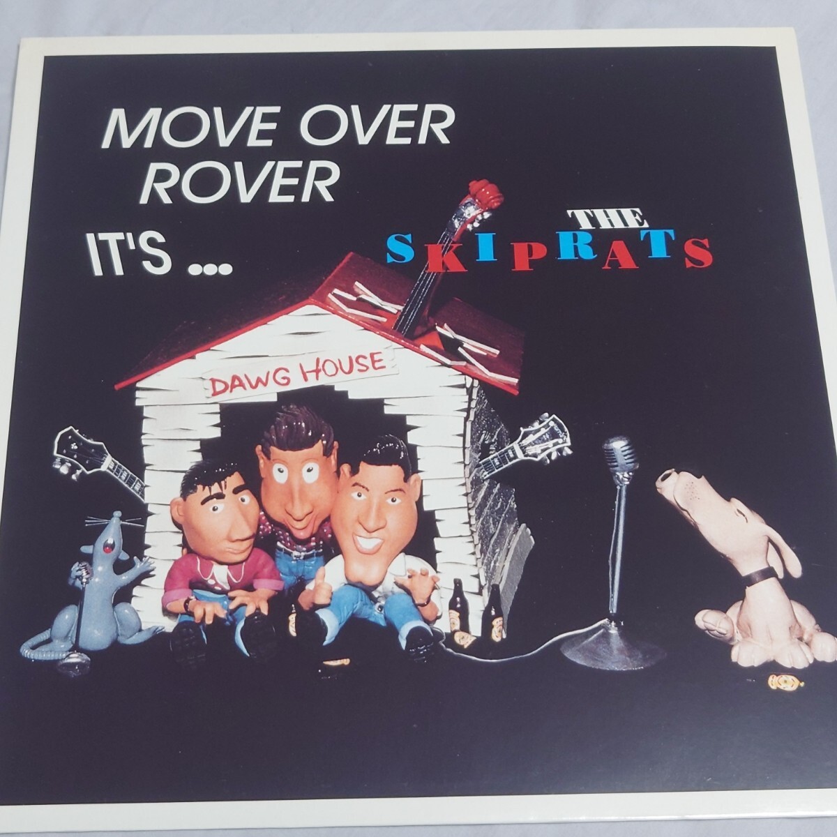 レア盤!Skip Rats/Move Over Rover It's//ロカビリーサイコビリーパンクロックンロールネオロカ拍卖