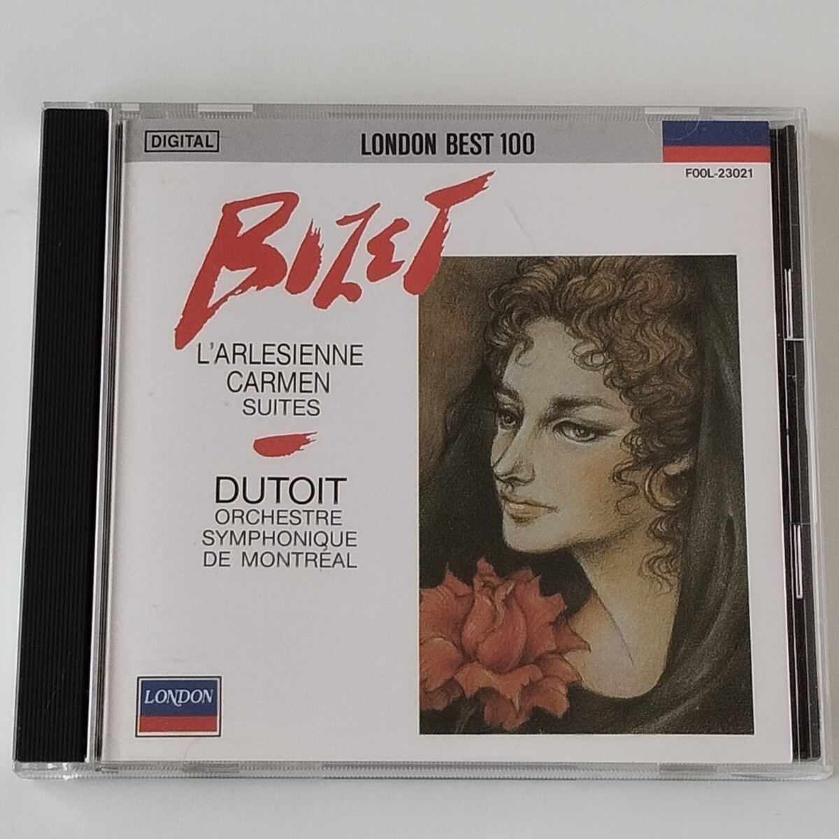 デュトワ/ビゼー :「アルルの女」「カルメン」組曲(F00L-23021)モントリオール交響楽団/ロンドン・ベスト100拍卖