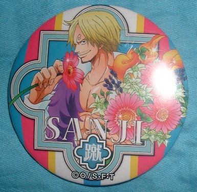 ワンピース 麦わらストア 輩缶バッジ 第8弾 MATSURI サンジ拍卖