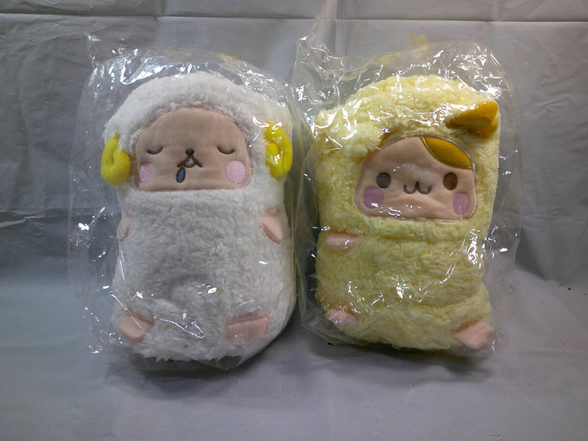 未使用 もこもこさん ブランケット 2種 セット 94×60cm ベビー 赤ちゃん 羊 動物 毛布 ふわふわ 寝具拍卖
