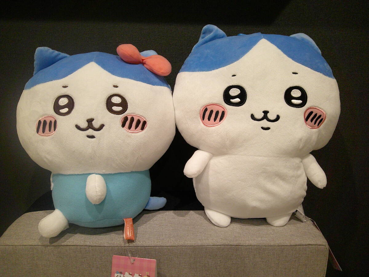 未使用 ちいかわ×サンリオ キャラクターズドール BIGタイプ ちいかわ ハチワレ ぬいぐるみリュック拍卖