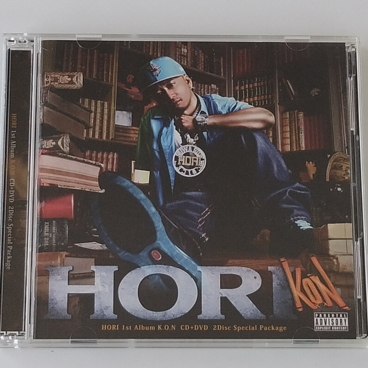 【CD+DVD】HORI/K.O.N(XNKC-10022/B)AK-69/SEEDA/HI-D/DJ☆GO/SATOMi/JESSE(RIZE)YOU THE ROCK★PAC-MAN/信州エリア発HIPHOP/長野ラッパー拍卖