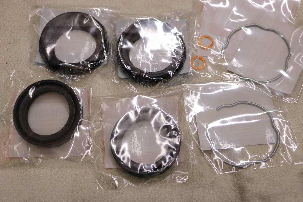 送料185円 オイル別売有/H10/CB400SS NC41 CB750F RC04 ワッシャー リング フォークシール オイルシール ダストシール サスペンション拍卖