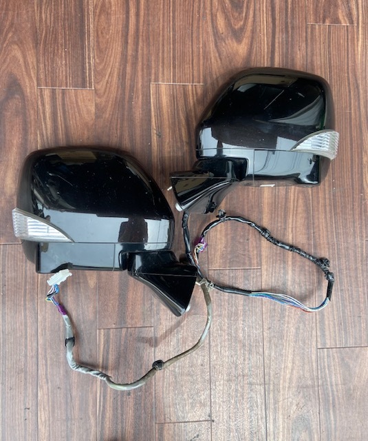 suMA★H22 日産 エルグランド ライダー E52 前期★純正 ウインカードアミラー左右セット★16P/17P/カメラ付き/DBA-PE52/NISSAN/部品取り車拍卖