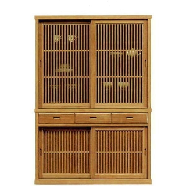 送料無料!民芸・和茶棚・ダイニングボード・国産品・新品未使用・在庫処分品拍卖