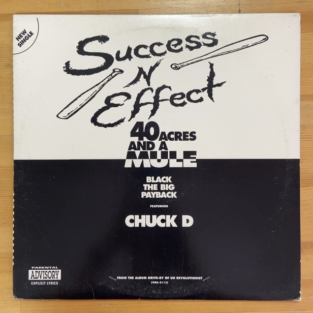 SUCCESS - N - EFFECT 40 ACRES AND A MULE 12インチ シングル拍卖