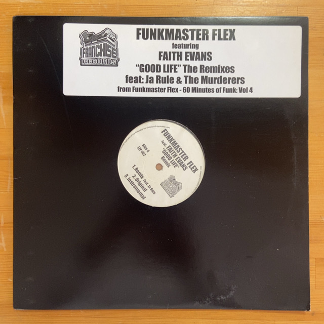 FUNKMASTER FLEX FEATURING FAITH EVANS GOOD LIFE (THE REMIXES) 12インチ シングル拍卖