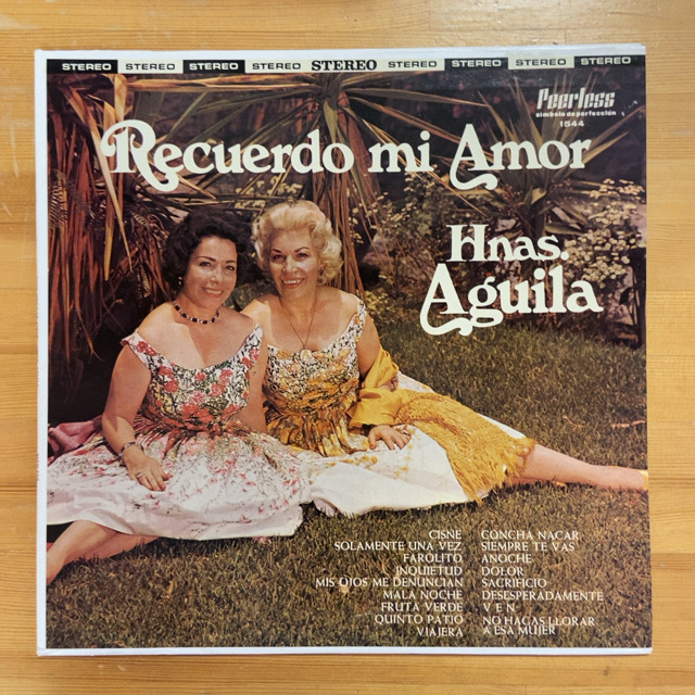 HERMANAS AGUILA RECUERDO MI AMOR LP拍卖
