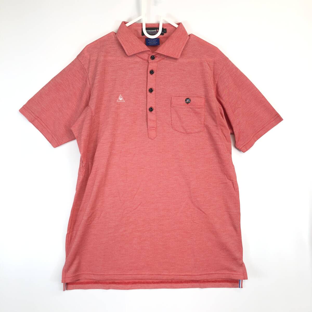 ルコックスポルティフゴルフコレクション ゴルフポロシャツ Lサイズ QG2740拍卖