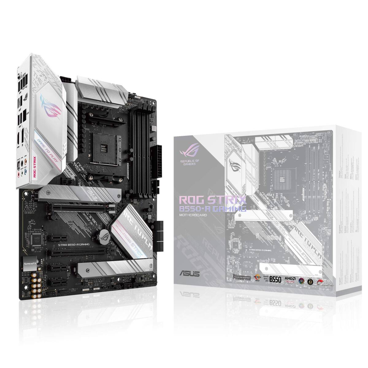【中古】ASUS AMD B550 搭載 Socket AM4 対応 マザーボード ROG STRIX B550-A GAMING 【 ATX 】拍卖