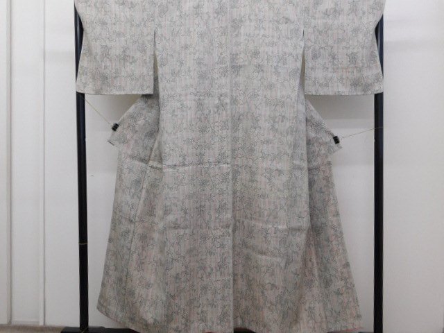 〔楽布特選〕P29662 上品な 紬袷 オークション t拍卖