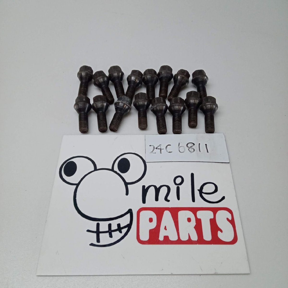 RA16 BMWミニ 純正 ホィールボルト16本 2Z6-5-6/24C6811*同梱不可拍卖