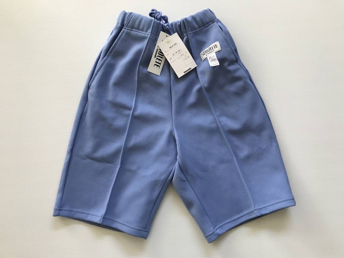 当時物 未使用 デッドストック ゴールドウィン SCHOLETE ハーフパンツ 体操服 品番:SNLR-590 サイズ:S(胴囲60)  HF2826拍卖