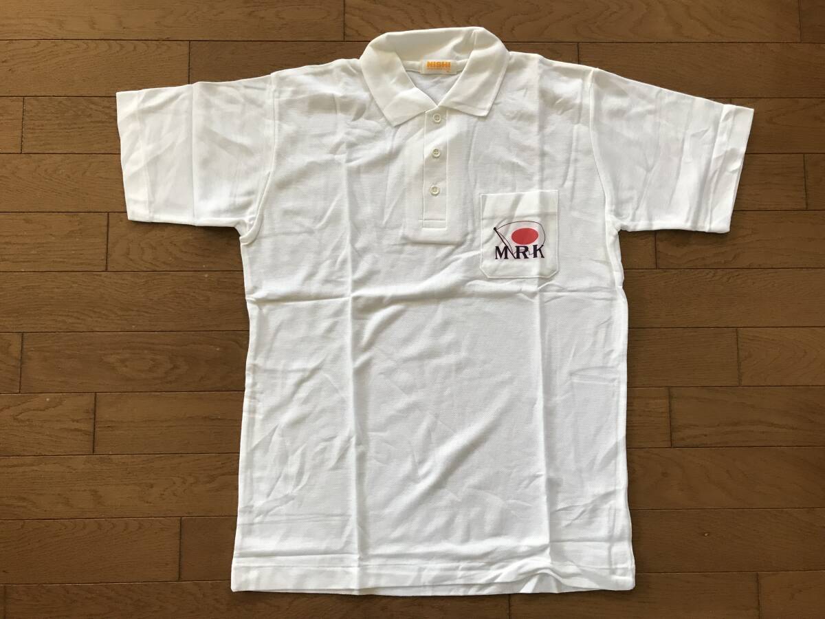 当時物 未使用 デッドストック ニシスポーツ NISHI 半袖ポロシャツ 襟付き サイズ:M  HF2834拍卖