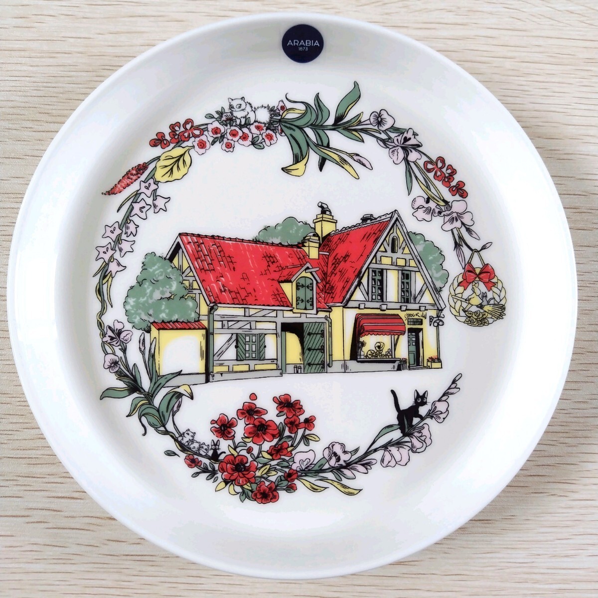 【送料無料】ジブリパーク 魔女の谷限定品 魔女の宅急便 プレート拍卖