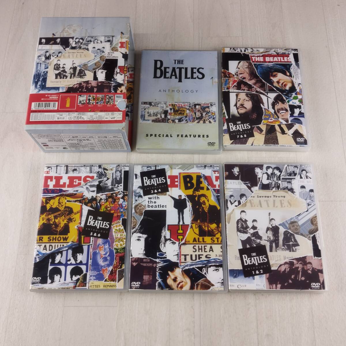3D4 DVD ザ・ビートルズ ザ・ビートルズ・アンソロジー拍卖