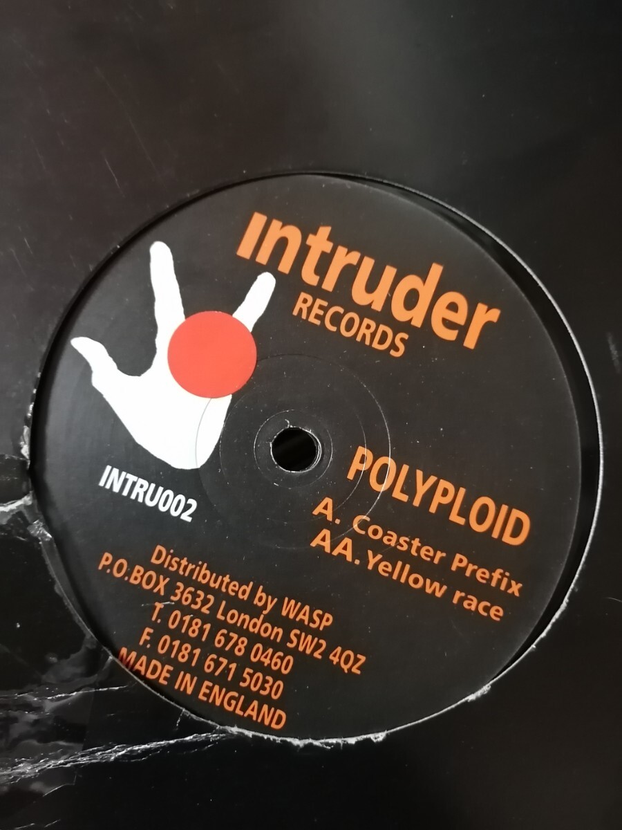 90s ゴアトランス 12 Polyploid Coaster Prefix Yellow Race 拍卖