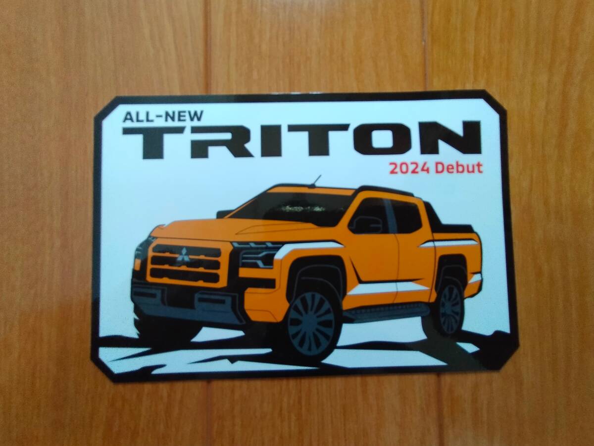 非売品 新品未使用 三菱 TRITON トライトン オリジナルステッカー拍卖