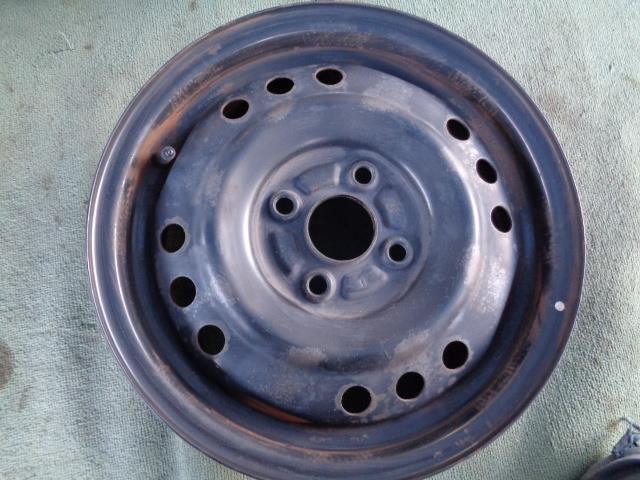 中古 ダイハツ ムーヴ LA100S 純正 14インチ 4.5J スチールホイール 1本 黒色 丸穴12個拍卖