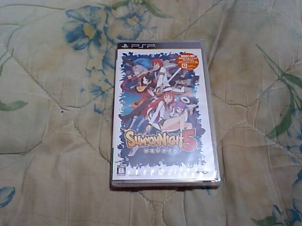 【新品PSP】サモンナイト5拍卖