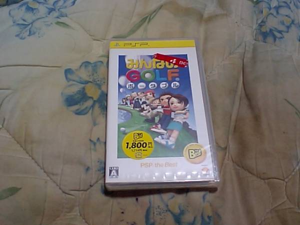 【新品PSP】みんなのゴルフポータブル拍卖