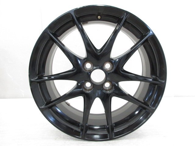 【即決有】 トヨタ ヴィッツ G's Gs 中期 KSP130 NCP131 純正 アルミ ホイール 17 × 7J +50 PCD 100 4穴 42611-WY210 (B039755)拍卖