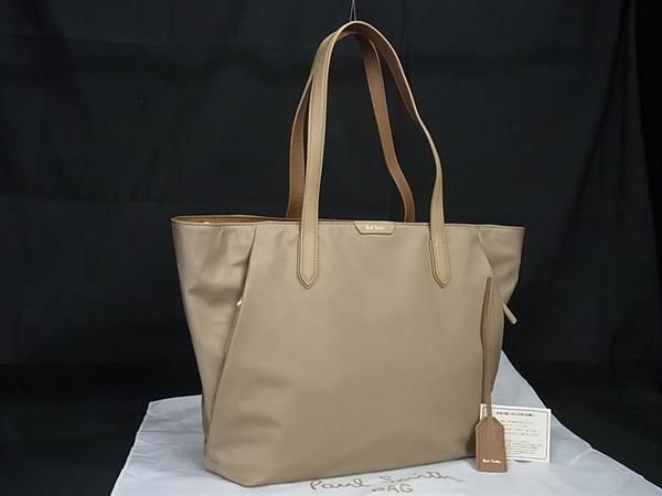 ■新品■未使用■ Paul Smith ポールスミス ナイロン トートバッグ ショルダー レディース ブラウン系 AY5221拍卖