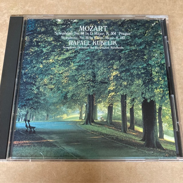クーベリック/モーツァルト:交響曲第38番 ニ長調 K.504「プラーハ」/交響曲第39番 CBS SONY 38DC 4 拍卖