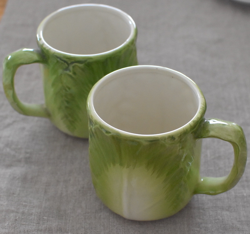 OTAGIRI 手彩色 キャベツ マグカップ 2個拍卖