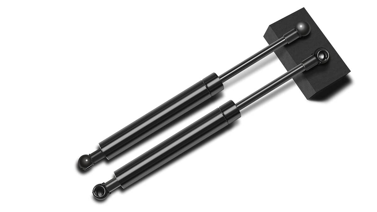 【車検対応・安心設計】ホンダ フリード GB5〜GB8専用 リアゲートダンパー (ブラック) 2本セット/純正交換/日本語説明書付き拍卖