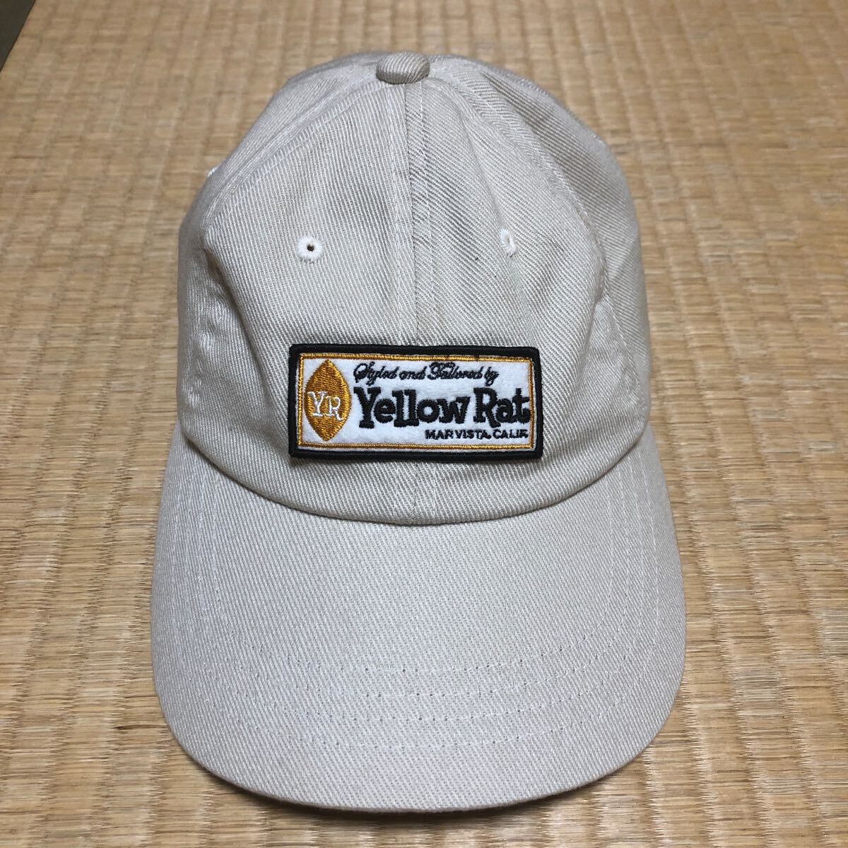 人気 Yellow Rat イエローラット ワッペン キャップ ベージュ muro 藤原ヒロシ 野村訓市 拍卖