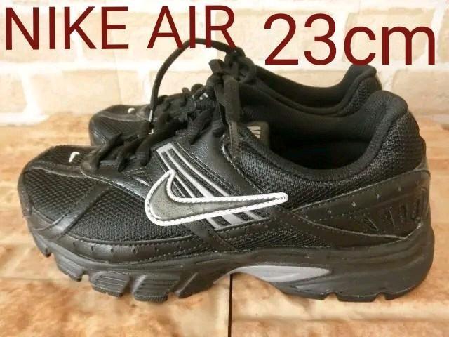 超美品!NIKE AIR ナイキ エアー 黒 スニーカー 23㎝拍卖